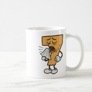 (2 Seiten) Lustiges Krankes Sieben 67 Kostüm für T Kaffeetasse