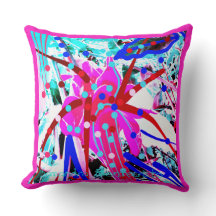 2 SEITENFESTIVER BLUME Kissen #1
