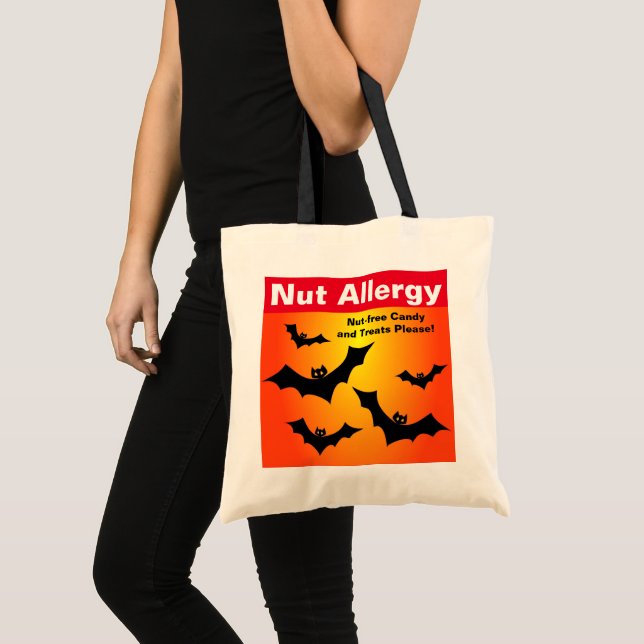 2-seitige Nut Allergy Nut Free Candy Halloween-Lec Tragetasche (Vorderseite (Produkt))