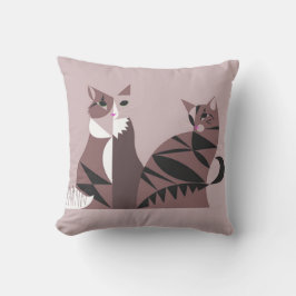 2 Seitliches Katzenkissen Kissen