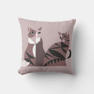 2 Seitliches Katzenkissen Kissen