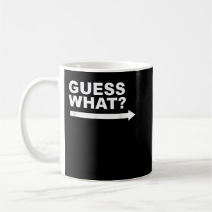 2 Side Guess Welches Hühnchen Hintern Punny Vater Kaffeetasse