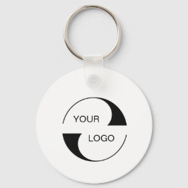2 sided Logo, QR Code Company name Business URL Schlüsselanhänger