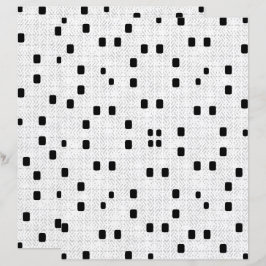 2-Sided W&B Textured Minimalism Scrapbook Page