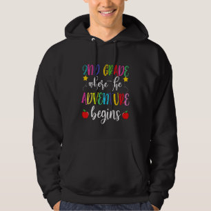 2. Stufe, wo das Abenteuer wieder in Schoo beginnt Hoodie