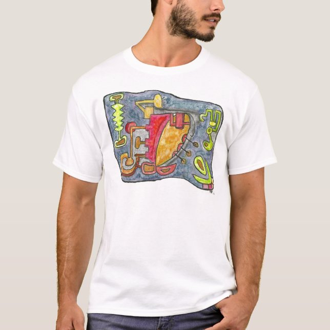 2. SubQuantum Himmels-Männer T-Shirt (Vorderseite)