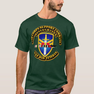2. Support-Befehl für das Corps mit DS SVC Ribbons T-Shirt