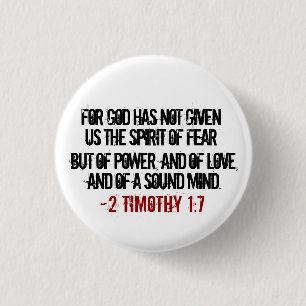 2 Timothy 1:7 Bold Verse Button