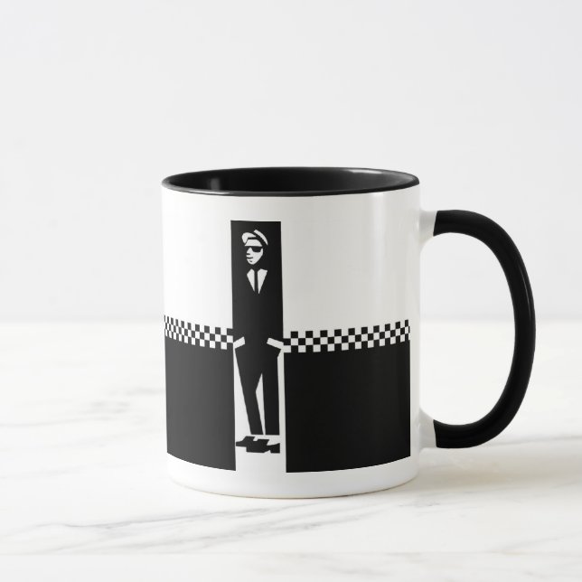 2-Ton Plattenen-Tasse Tasse (Rechts)