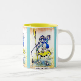 2 Töne Kaffee-Tasse Zweifarbige Tasse