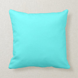 2 Töne Pastellfarben aquamarines blaues Kissen