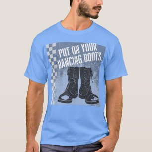 2 Tone Ska Musik Setze deine Tanzschuhe Skankin an T-Shirt