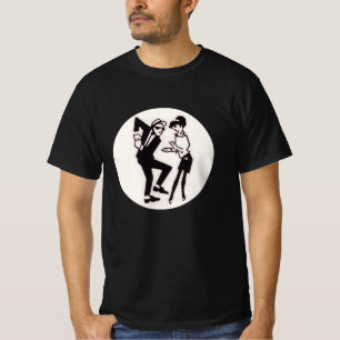 2-Tone-Ska / Ska-Revival Ska-Mädchen und -Mann T-Shirt