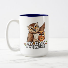 2-Tone Tasse 15oz : Mein Vater Mein Altes Ich (Mar
