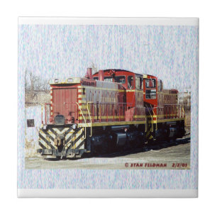 2 umgebaute Juniata-Terminal-Weichenlokomotiven Fliese