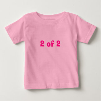 2 von 2 baby t-shirt