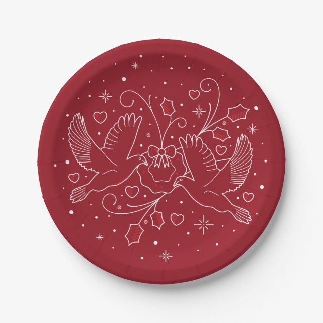 2. Weihnachtsfeiertag 7" Teller (Vorderseite)