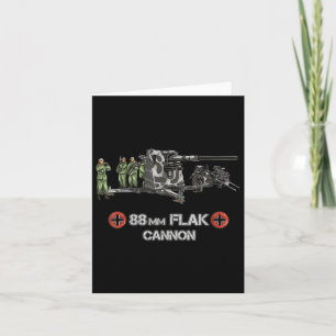 2. Weltkrieg: Deutsche 88mm Flak Anti Tank Anti Ai Karte