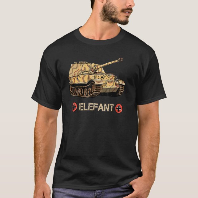 2. Weltkrieg deutscher Tank Destroyer Elefant Memo (Vorderseite)