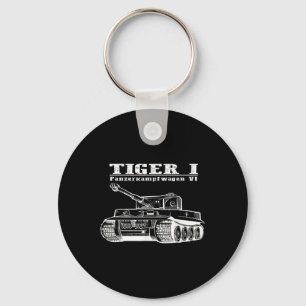 2. Weltkrieg ein deutscher Tank Tiger I A Panzerka Schlüsselanhänger