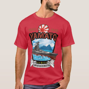 2. Weltkrieg Japanisches Marineschlachtschiff Yama T-Shirt