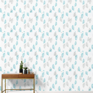 2' x 12' Boho Style Blätter Gemustert texturiert Tapete