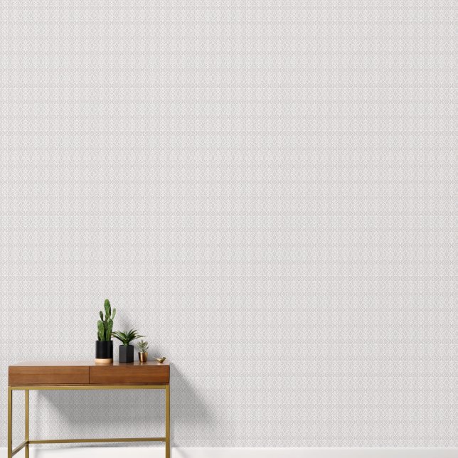 2' x 12' Digital Damask Texturiertes Vinyl Tapete (Korridor)