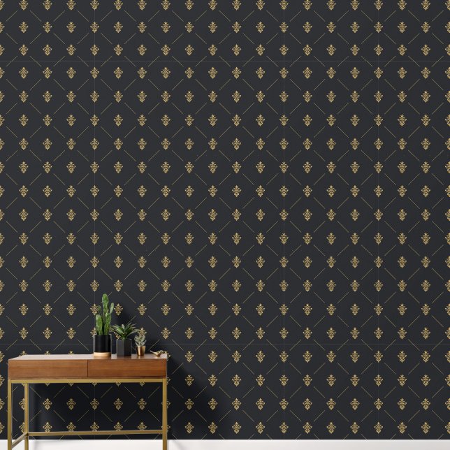 2' x 12' Nahtloses Gemustertes texturiertes Vinyl Tapete (Korridor)