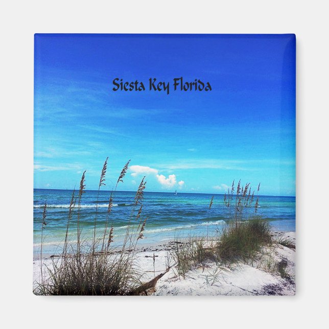 2 Zoll Siesta Key-Magnet Magnet (Vorne)