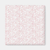 2 Zoll Square Magnet