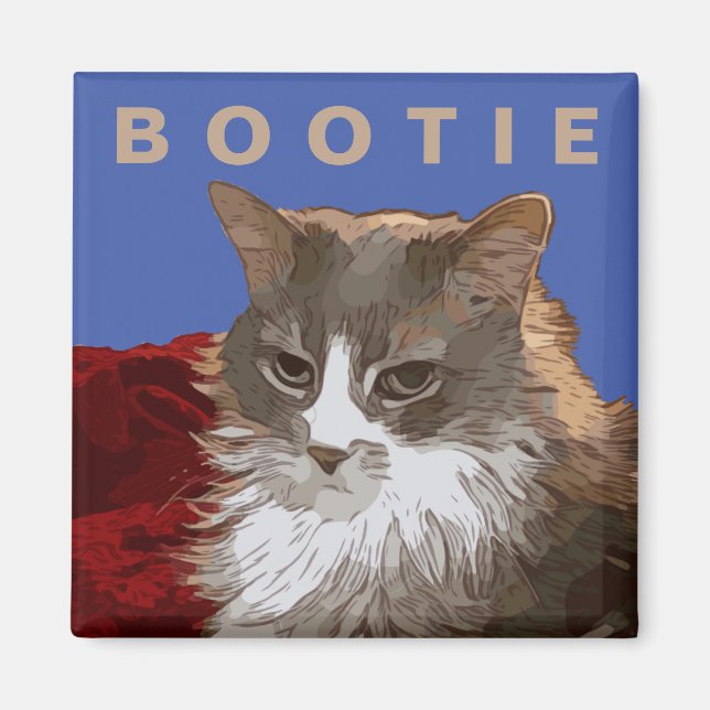 2 Zoll Square Magnet (Vorne)