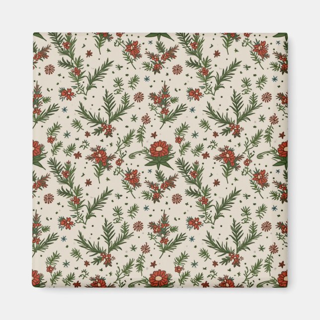 2 Zoll Square Magnet für Weihnachten (Vorne)