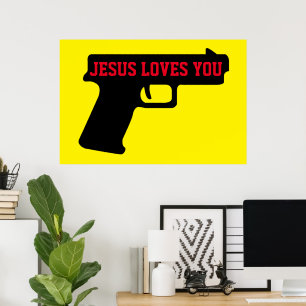 2A - JESUS VOUS AIME Poster