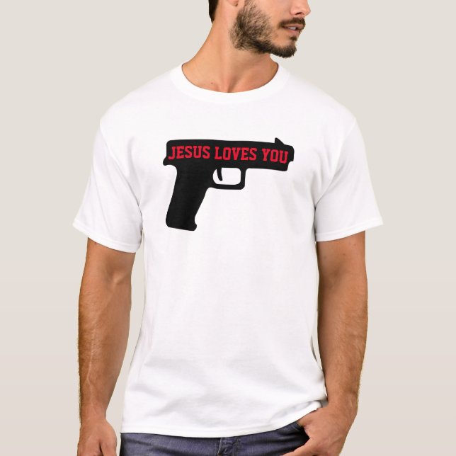 2A - JÉSUS VOUS AIME T-shirt (Devant)