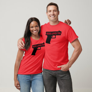 2A - JÉSUS VOUS AIME T-shirt Unisex