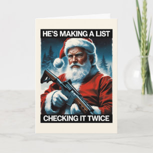 2A Weihnachtskarte Gun Rights Holiday Karte