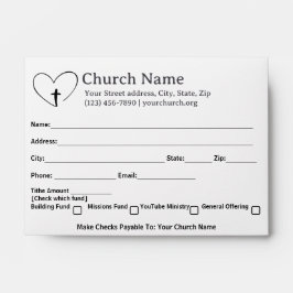 2Cor9 Herzkreuz Kirche Tithe Angebot Sammlung