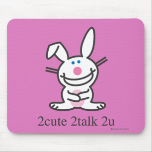 2cute 2talk 2u mousepad