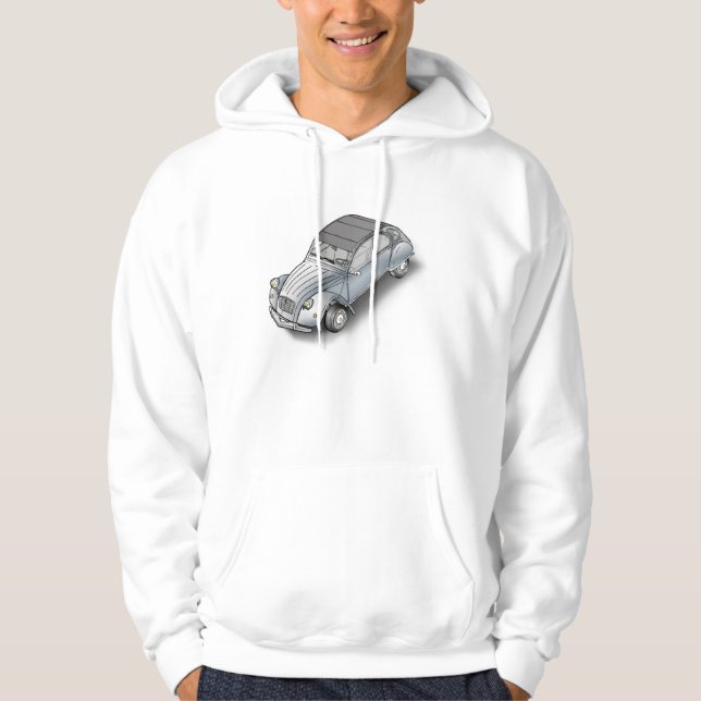 2CV Citroen Hoodie (Vorderseite)