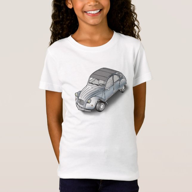 2CV Citroen T-Shirt (Vorderseite)