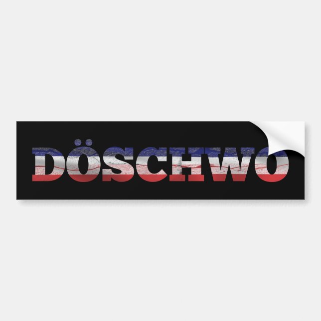 2CV Deux Chevaux Oldtimer Döschwo Französische Fla Autoaufkleber (Vorne)