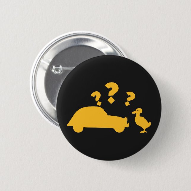 2CV Deux Chevaux trifft Gelbente Button (Vorne & Hinten)