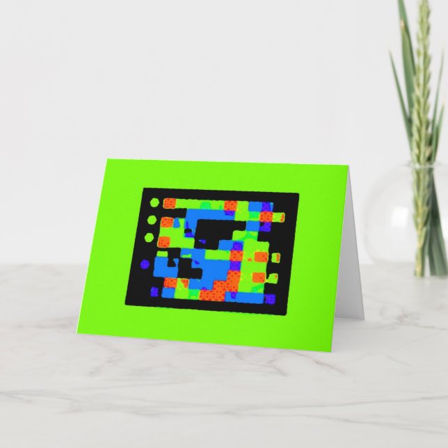 2D Carte d'anniversaire (Devant)