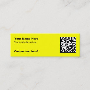 2D Cartes de visite de code - maigres