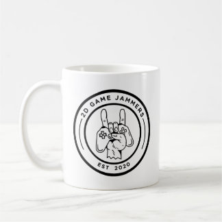 2d Game Jammers Logo-Tasse Kaffeetasse