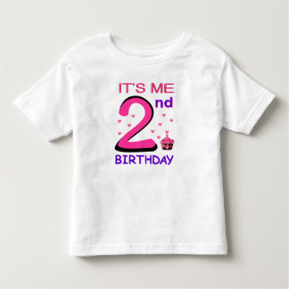 2E Anniversaire Baby Tshirt rose mignon
