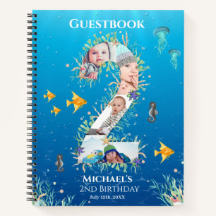 2e anniversaire Under the Sea Photo Livre d'or