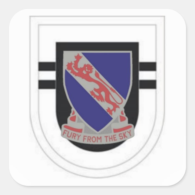 2E BATTALION 508E INFANTERIE FLASH/DUI STICKERS (Devant)