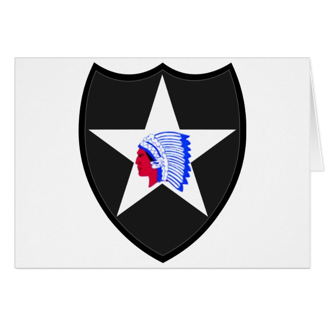 2e division d'infanterie Indianhead (Devant horizontal)
