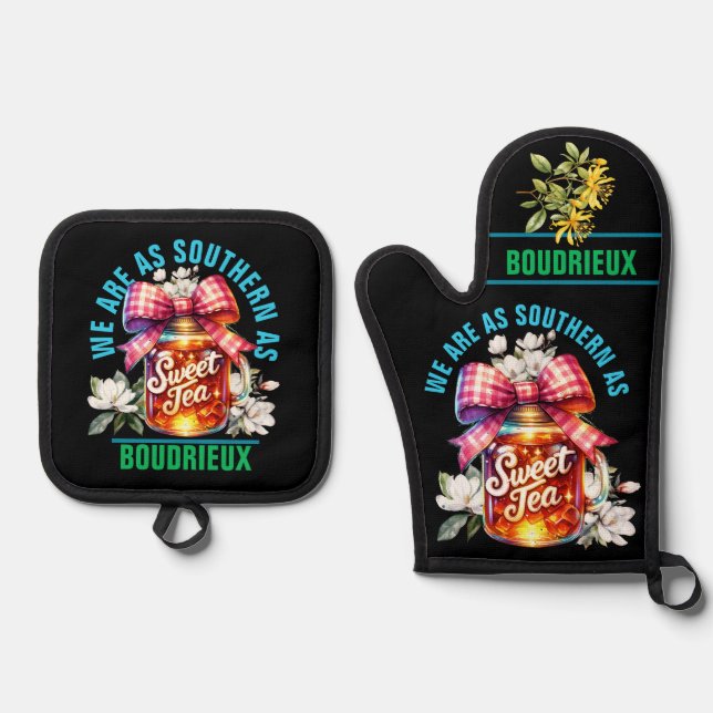 2e Ensemble de porte-thé sucré Sud Mitt & Pot (Recto)